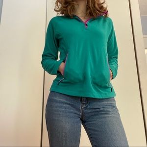 Vintage Reebok Quarter Zip Sweatshirt